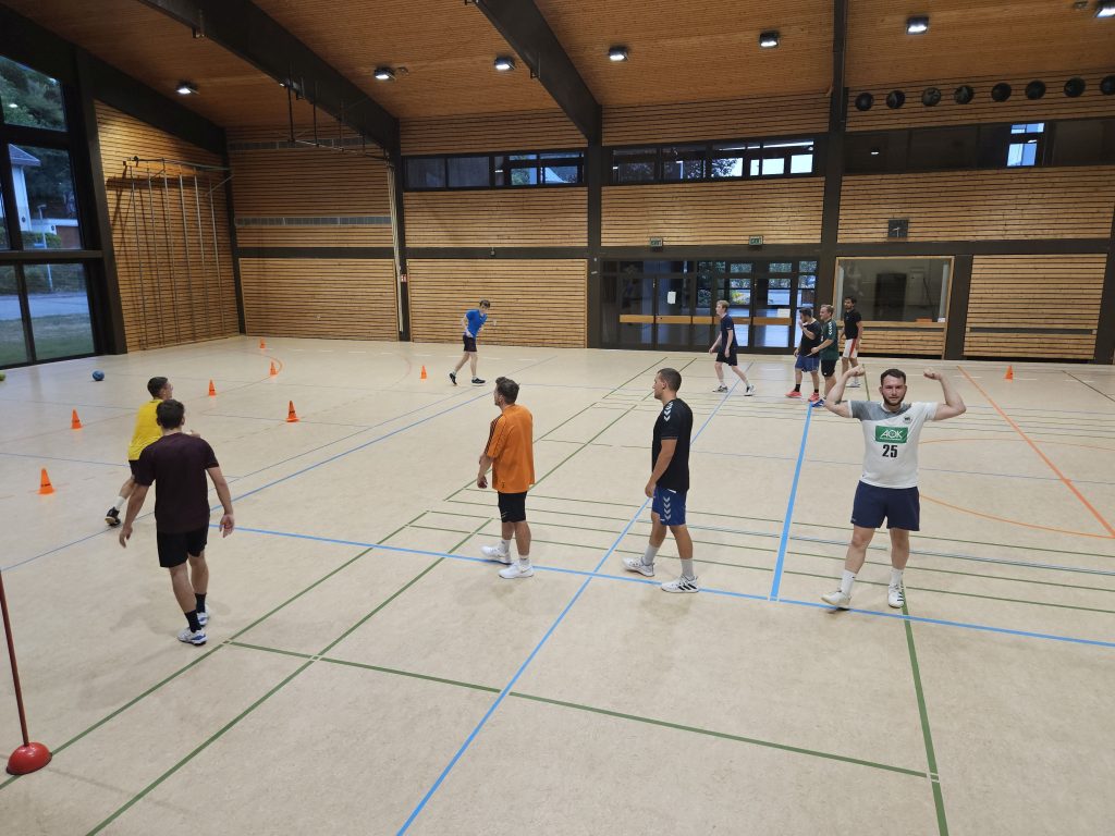 Handball-Vorbereitung des FVU